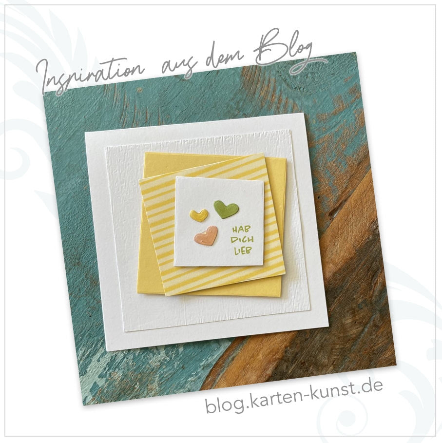 Karten-Kunst Clear Stamps KK-0262 - Viele kleine liebe Grüße Mini-Sprüche für Karten & Geschenke