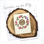 Karten-Kunst Clear Stamps KK-0262 - Viele kleine liebe Grüße Mini-Sprüche für Karten & Geschenke
