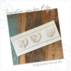 Karten-Kunst Clear Stamps KK-0263 - Blooming Plants / Blühende Zweige