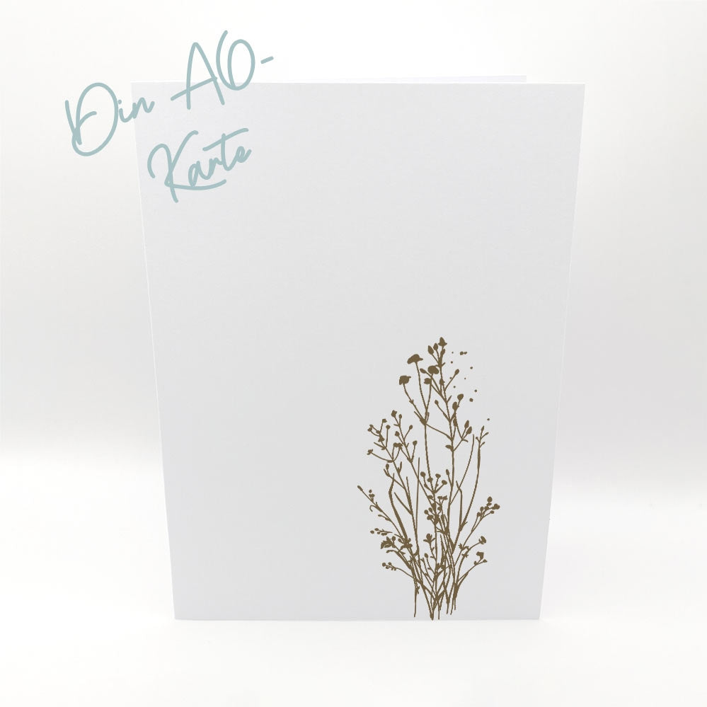 Karten-Kunst Clear Stamps KK-0263 - Blooming Plants / Blühende Zweige