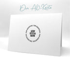 Karten-Kunst Clear Stamps KK-0264 - Kreistexte zum Geburtstag - Runde Textstempel für Karten