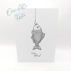 Karten-Kunst Clear Stamps KK-0265 - Fischers Fritz Stempel Fische & Angelhaken