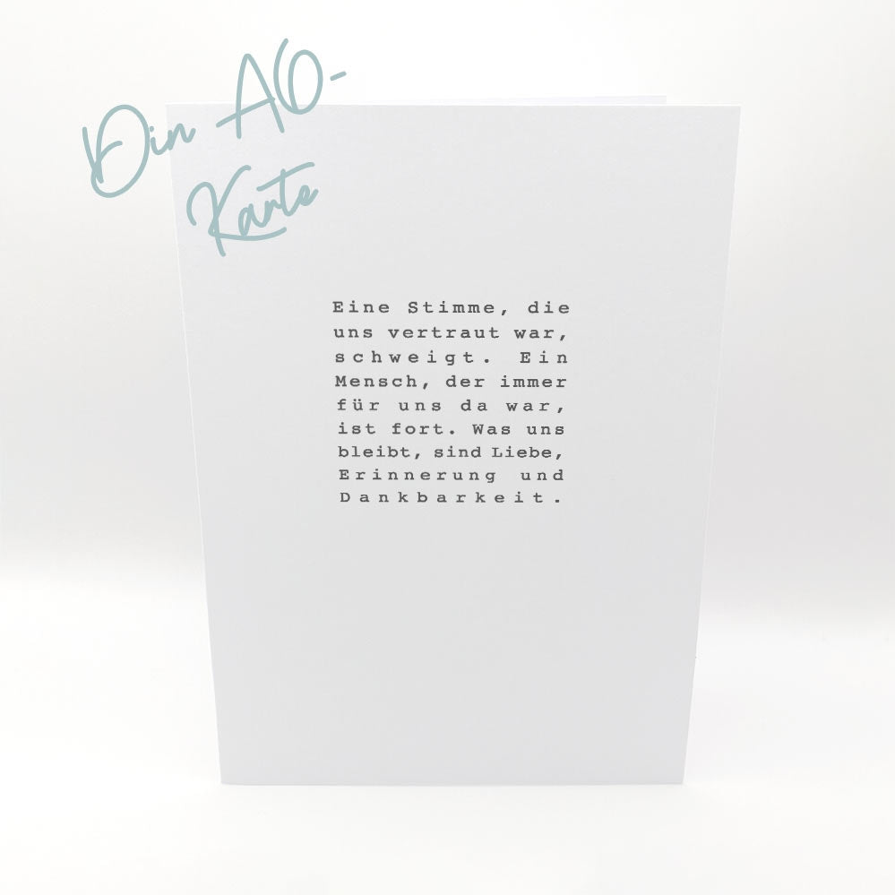 Karten-Kunst Clear Stamps KK-0266 - Quadratische Textstempel