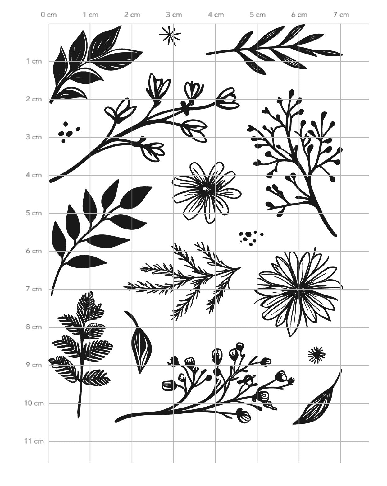 Karten-Kunst Clear Stamps KK-0267 - Circulus Blätterkranz