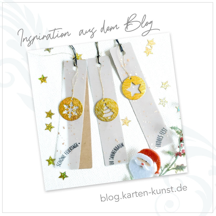 Karten-Kunst Clear Stamps KK-0268 - Circulus Runde Weihnachtssprüche