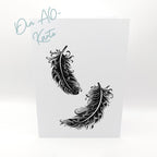 Karten-Kunst Clear Stamps KK-0269 - Schwungvolle Federn
