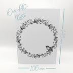 Karten-Kunst Clear Stamps KK-0270 - Circulus Romantischer Kranz