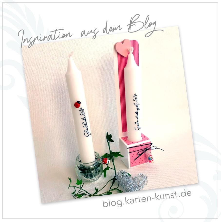 Karten-Kunst Clear Stamps KK-0271 - Sprüche für Kerzen