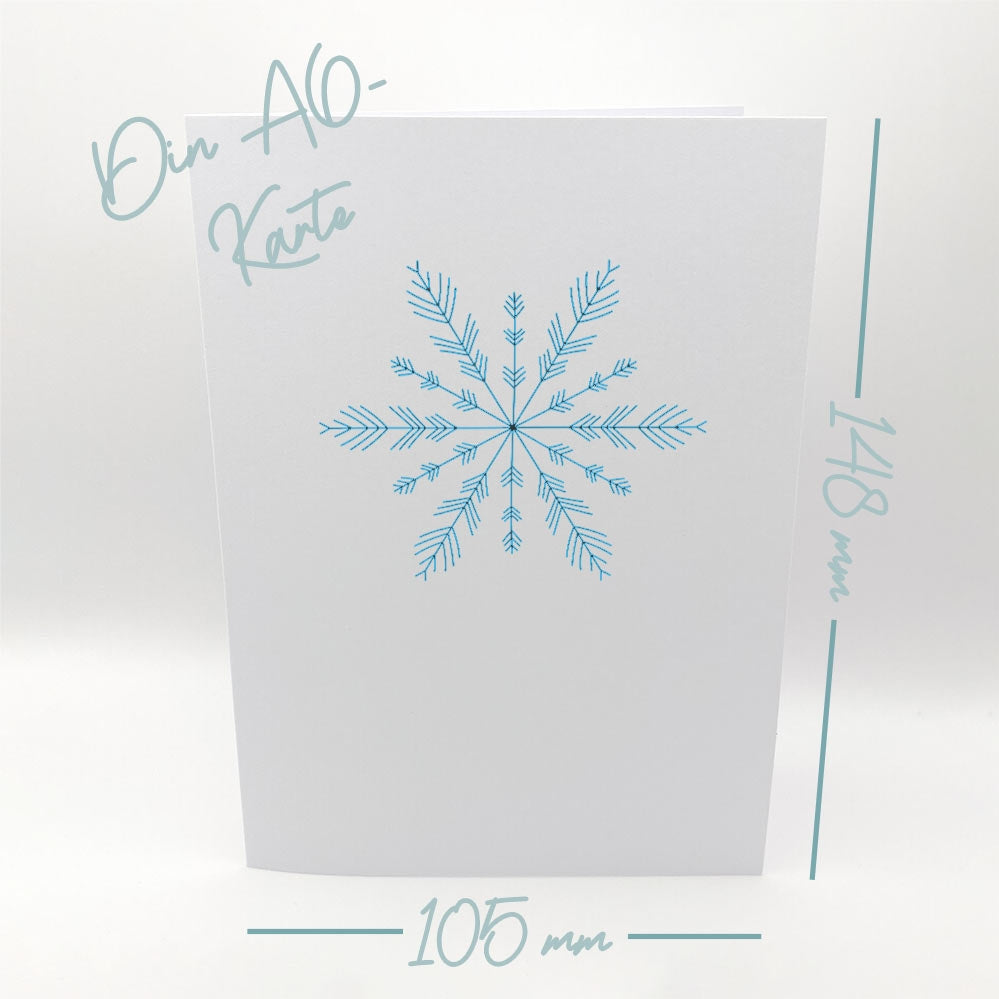 Karten-Kunst Clear Stamps KK-0275 - Circulus Schneeflocken