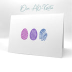 Karten-Kunst Clear Stamps KK-0278 - Gemusterte Ostereier
