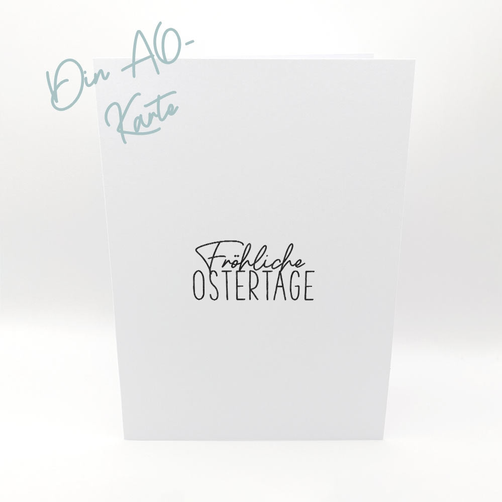 Karten-Kunst Clear Stamps KK-0279 - Capri Groß: Sprüche zu Ostern