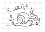 Karten-Kunst Clear Stamps KK-0280 - Ein schneller Gruß 