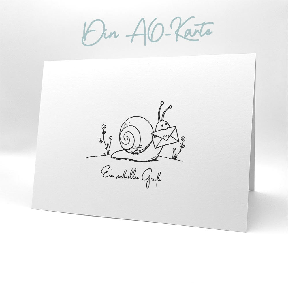 Karten-Kunst Clear Stamps KK-0280 - Ein schneller Gruß 
