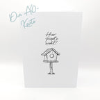 Vogelhaus & Zwitschergrüße – Stempelset Karten-Kunst Clear Stamps KK-0283