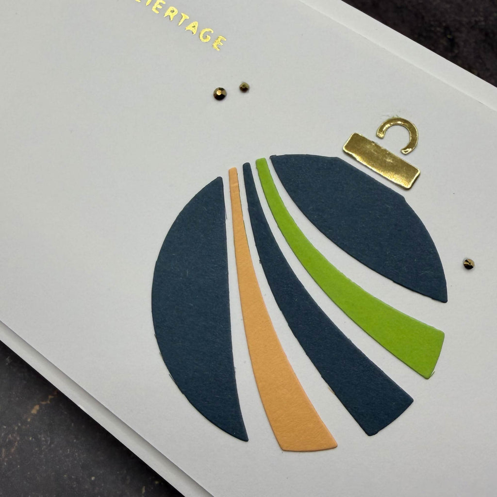 Karten-Kunst Stanzschablone kk-D095 - Wavy Ornament