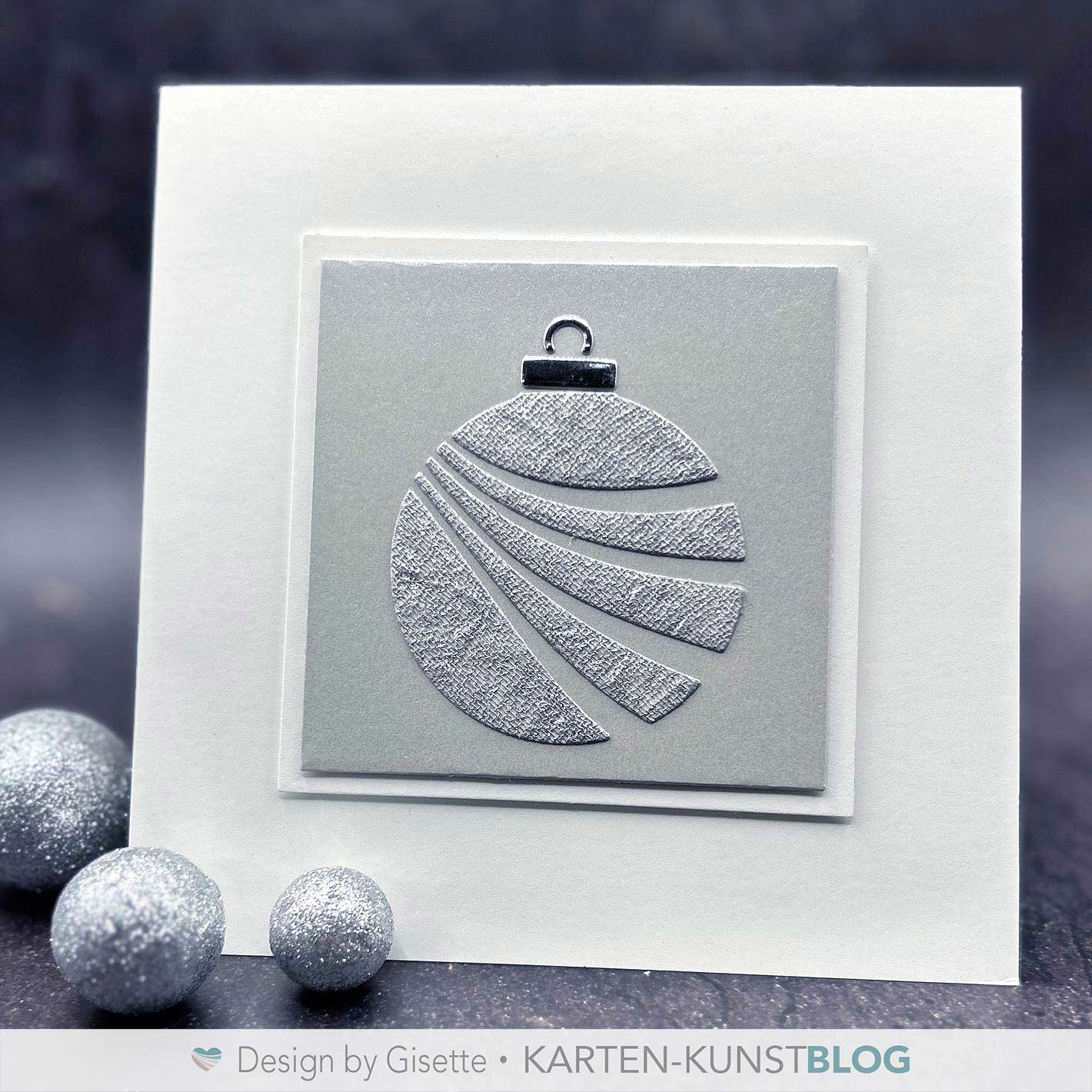 Karten-Kunst Stanzschablone kk-D095 - Wavy Ornament
