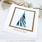 Karten-Kunst Stanzschablone kk-D129 - Wavy Tree