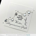 Karten-Kunst Stanzschablone kk-D199 - Micro Charms Star