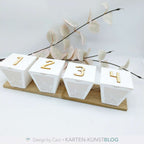 Karten-Kunst Stanzschablone kk-D232 - Trapez-Box