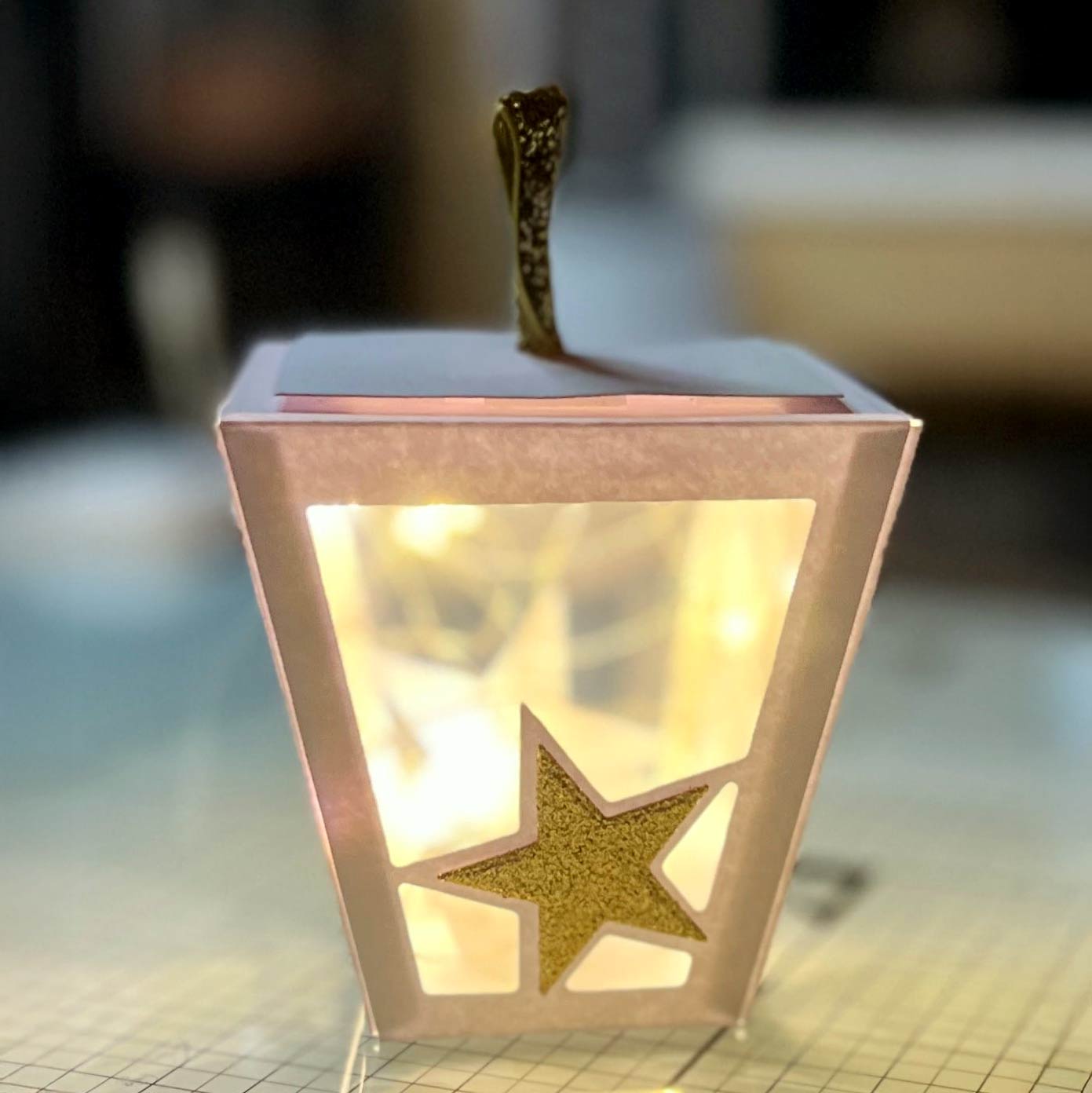 Karten-Kunst Stanzschablone kk-D232 - Trapez-Box