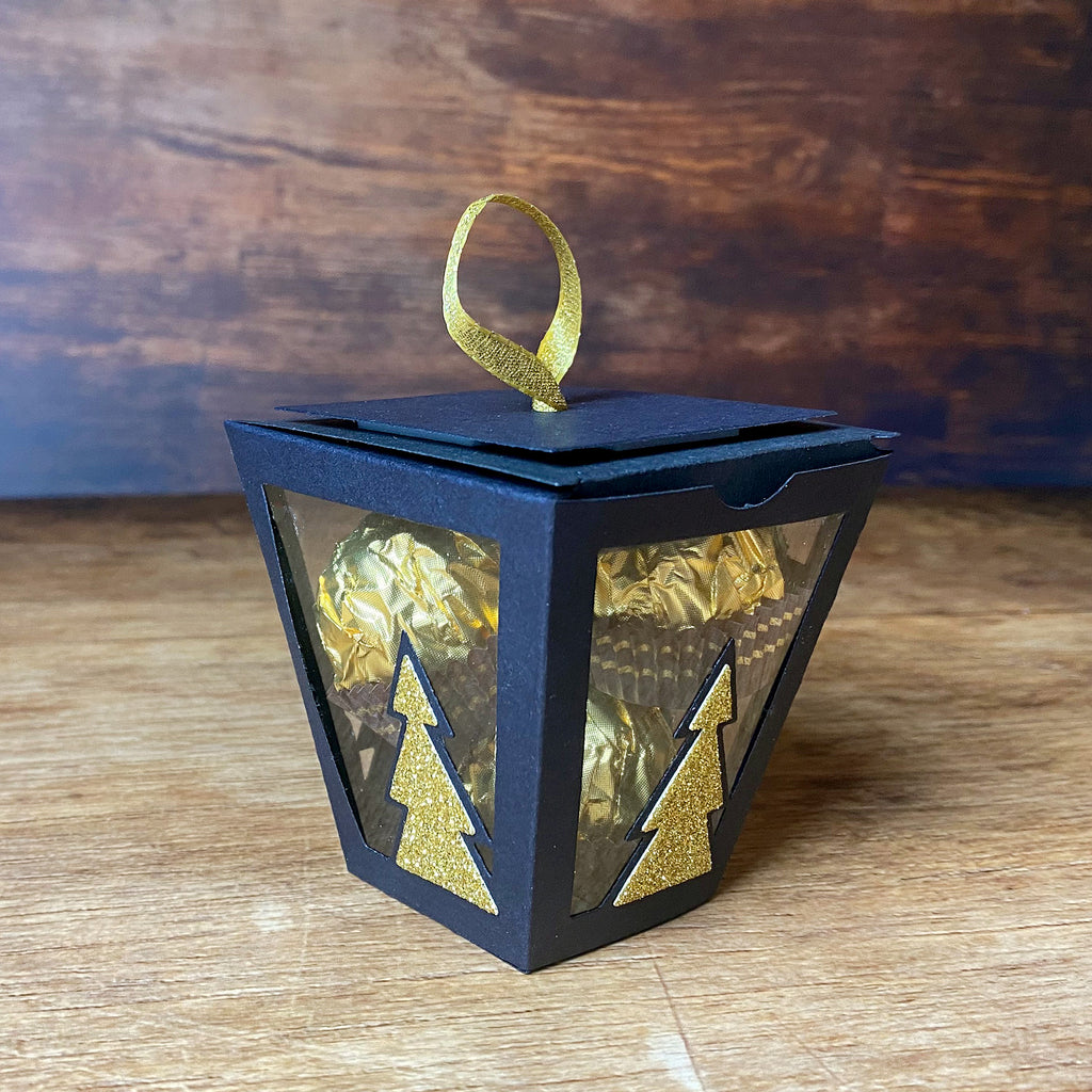 Karten-Kunst Stanzschablone kk-D232 - Trapez-Box