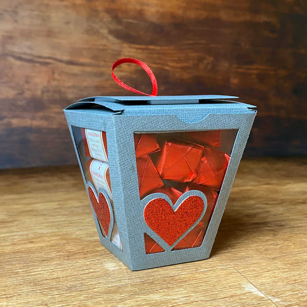 Karten-Kunst Stanzschablone kk-D232 - Trapez-Box