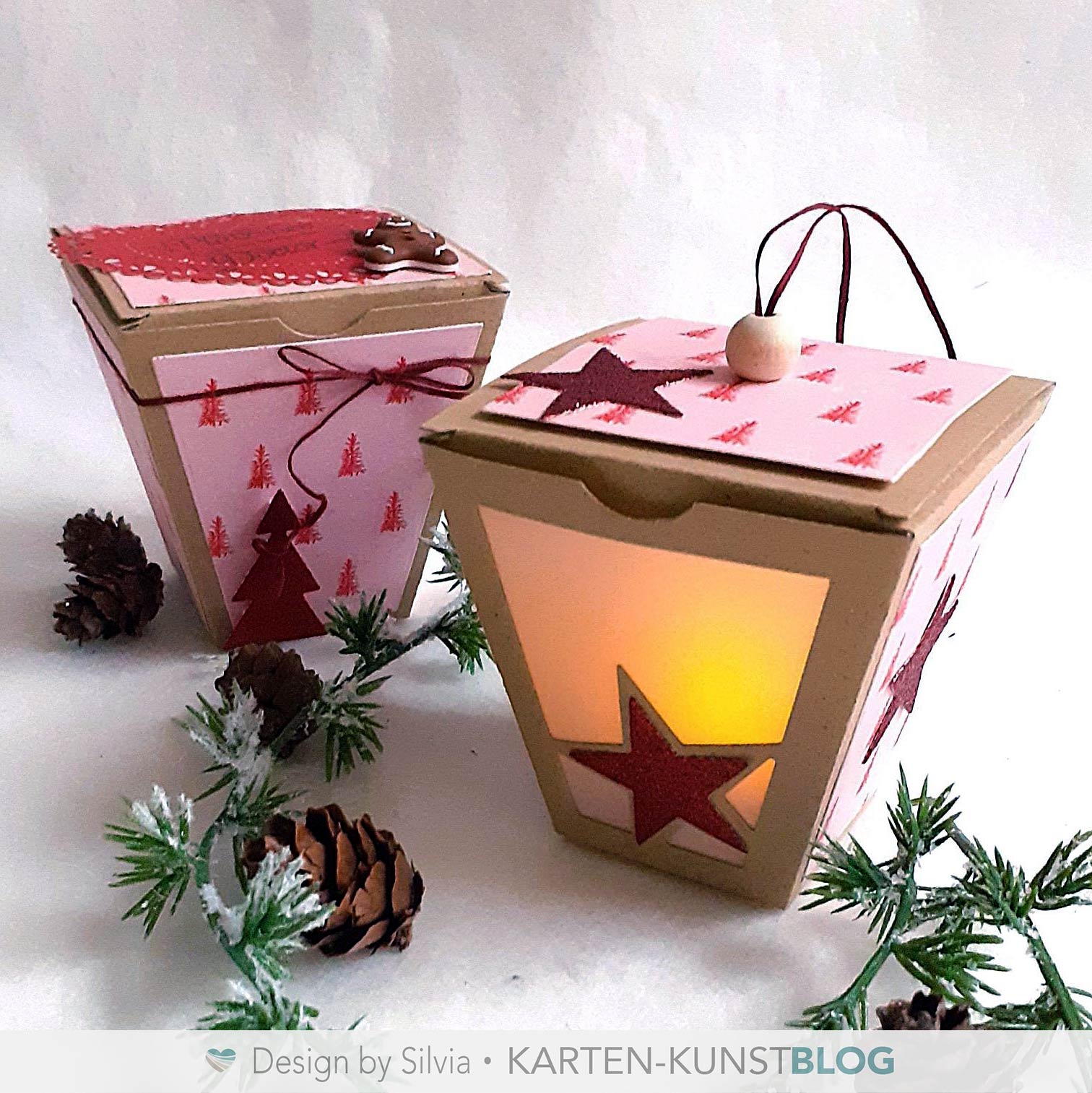 Karten-Kunst Stanzschablone kk-D232 - Trapez-Box