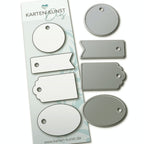 Karten-Kunst Stanzschablone kk-D235 - Viele kleine Anhänger