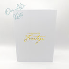 Karten-Kunst Hot Foil Plate kk-HF041 - Kombi Zauberhafte Feiertage