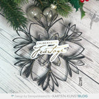 Karten-Kunst Hot Foil Plate kk-HF041 - Kombi Zauberhafte Feiertage