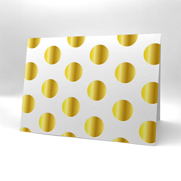 Hot Foil Schablone Big Dots – große Punkte für Hintergründe