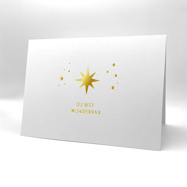 Hot Foil Schablonen Sonne, Mond & Sterne – Sprüche deutsch