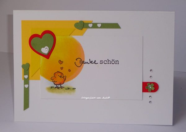 Karten-Kunst Clear Stamps zu Ostern KK-0061 - Viecher im Frühling