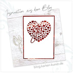 Karten-Kunst Stanzschablone kk-D047 Heart of Hearts – Negativ-Stanzform Herz mit kleinen Herzen | Stanze für Shaker Cards, Hochzeit & Liebe