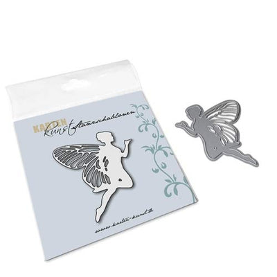 Karten-Kunst Stanzschablone kk-D053 - Fliegende Elfe / Flying Fairy