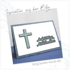 Karten-Kunst Stanzschablone kk-D083 - Kreuze / Crosses