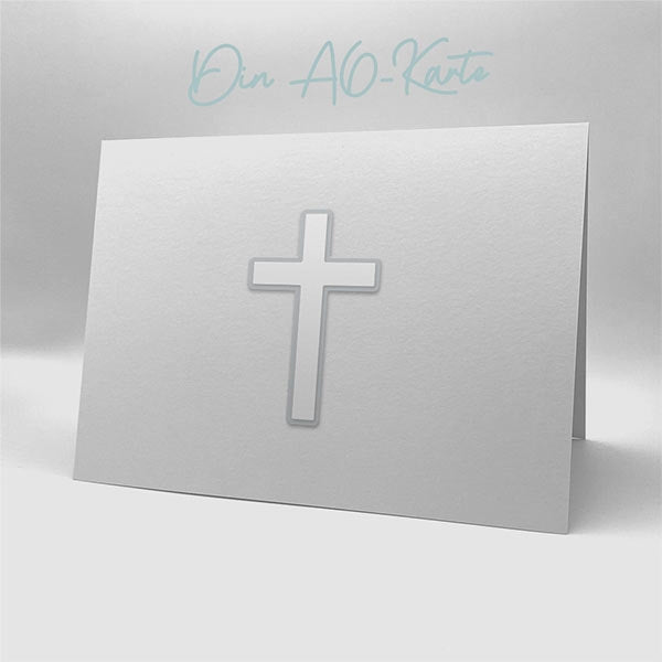 Karten-Kunst Stanzschablone kk-D083 - Kreuze / Crosses