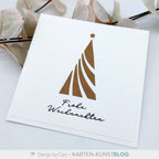 Karten-Kunst Stanzschablone kk-D129 - Wavy Tree