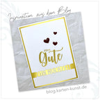 Karten-Kunst Stanzschablone kk-D131 - Brückentext Zur Hochzeit