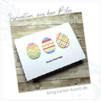 Karten-Kunst Stanzschablone - Mini Pierced Easter Eggs