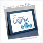 Karten-Kunst Stanzschablone - Mini Pierced Easter Eggs