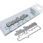 Karten-Kunst Stanzschablone kk-D140 - Nyala Script Wunscherfüller