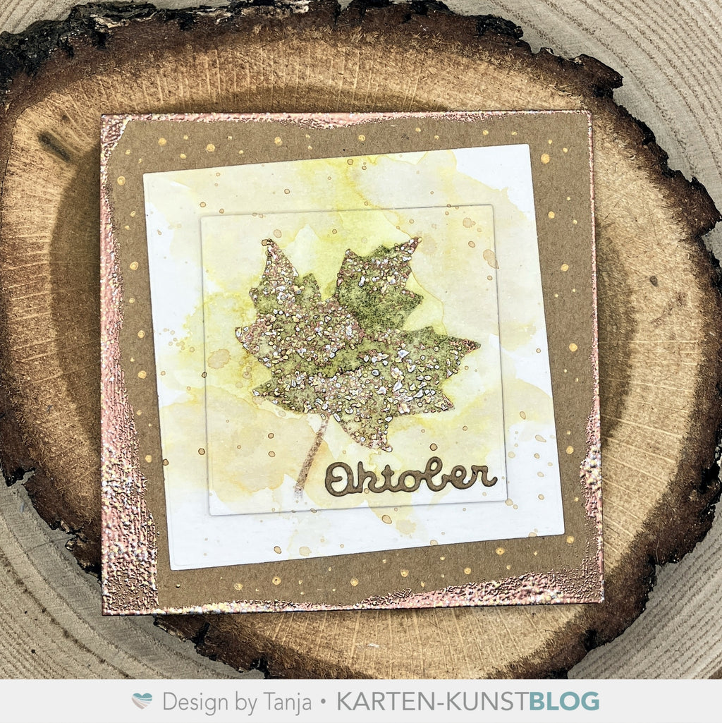 Karten-Kunst Stanzschablone kk-D164 - Kalender-Monate