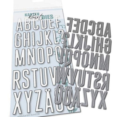 Karten-Kunst Stanzschablone kk-D170 - Buchstaben Joy Alphabet