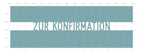 Karten-Kunst Stanzschablone kk-D171 - Brückentext Zur Konfirmation