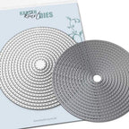 Karten-Kunst Stanzschablone kk-D178 - Stitched Circles