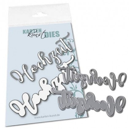 Karten-Kunst Stanzschablone kk-D180 - Riesige Hochzeit Karten-Kunst Stanzschablone kk-D180 - Riesige Hochzeit