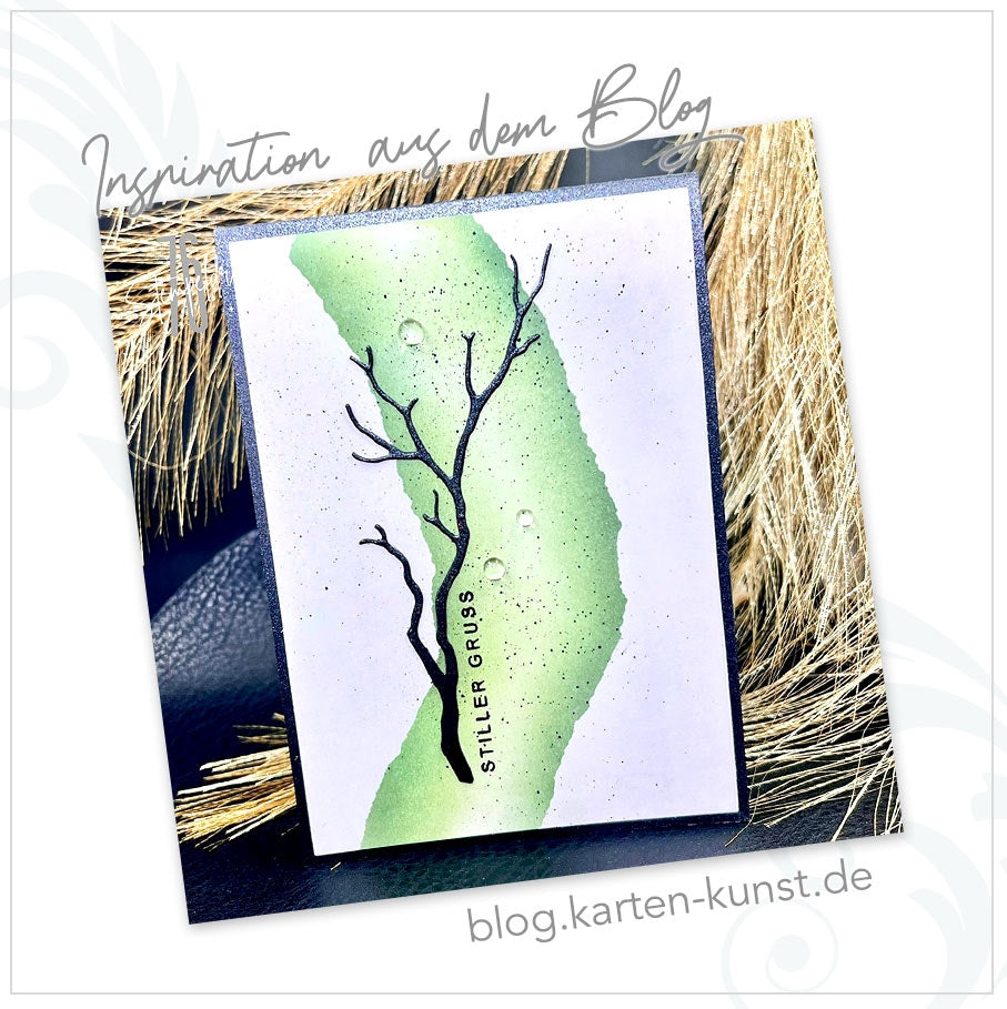 Stanzschablone Zweige kk-D185 – Äste für Karten, Scrapbooking & Naturthemen – Karten-Kunst