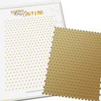 Karten-Kunst Hot Foil Plate kk-HF001 - Polka Dots DIN A6
