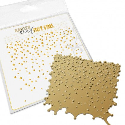Karten-Kunst Hot Foil Plate kk-HF007 - Snowfall